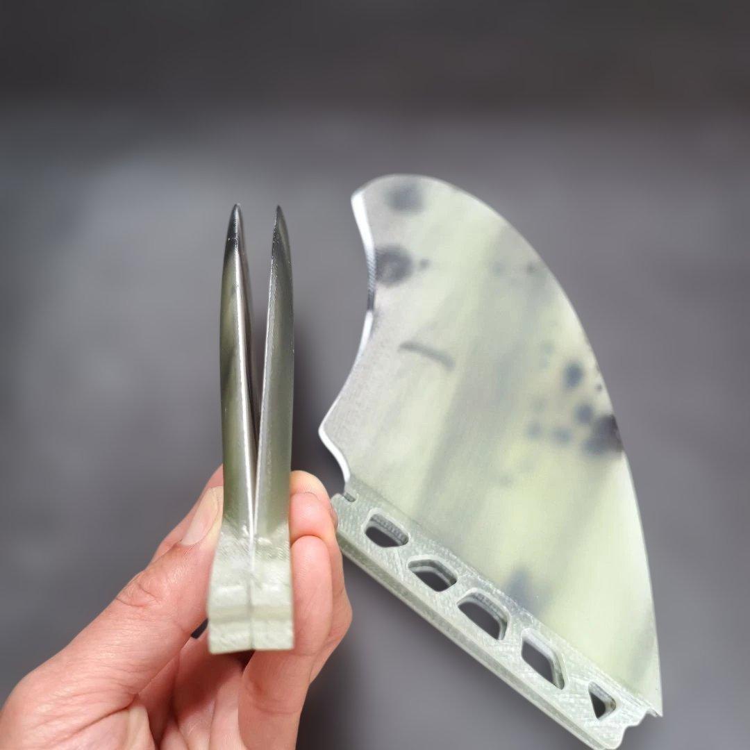 フューチャーフィン対応　アートグラス仕様　クワッドフィン