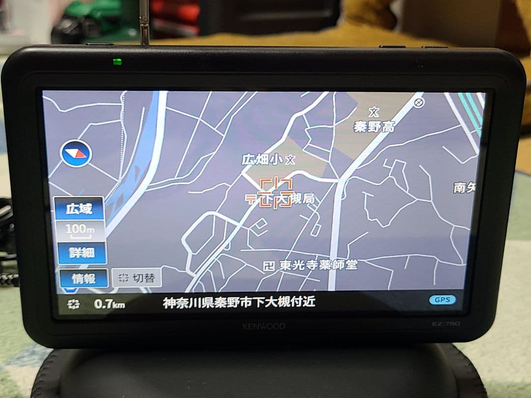KENWOOD EZ-750 ポータブルナビゲーション
