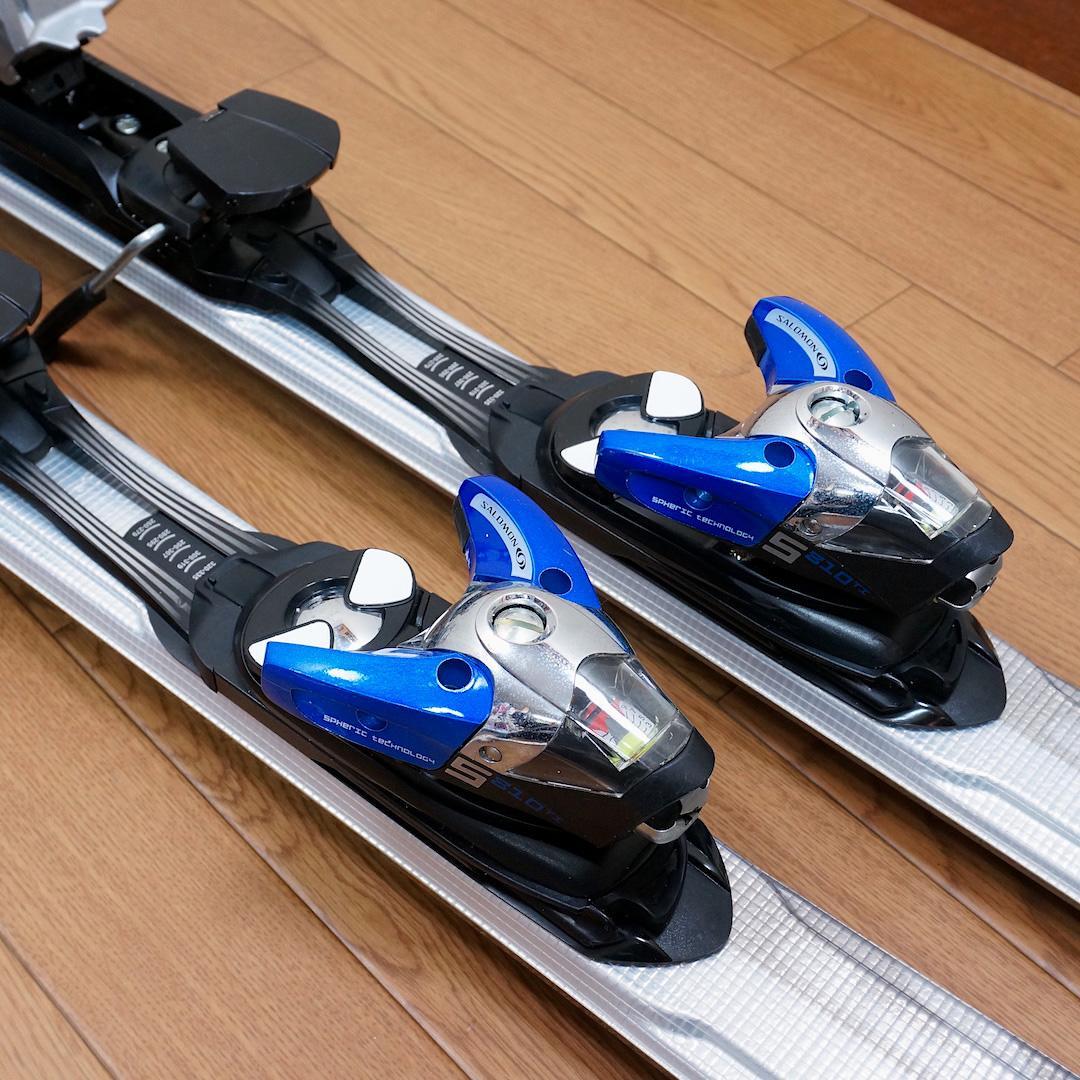 メンテ済 165cm 靴28～28.5cm SALOMONカービングスキーセット