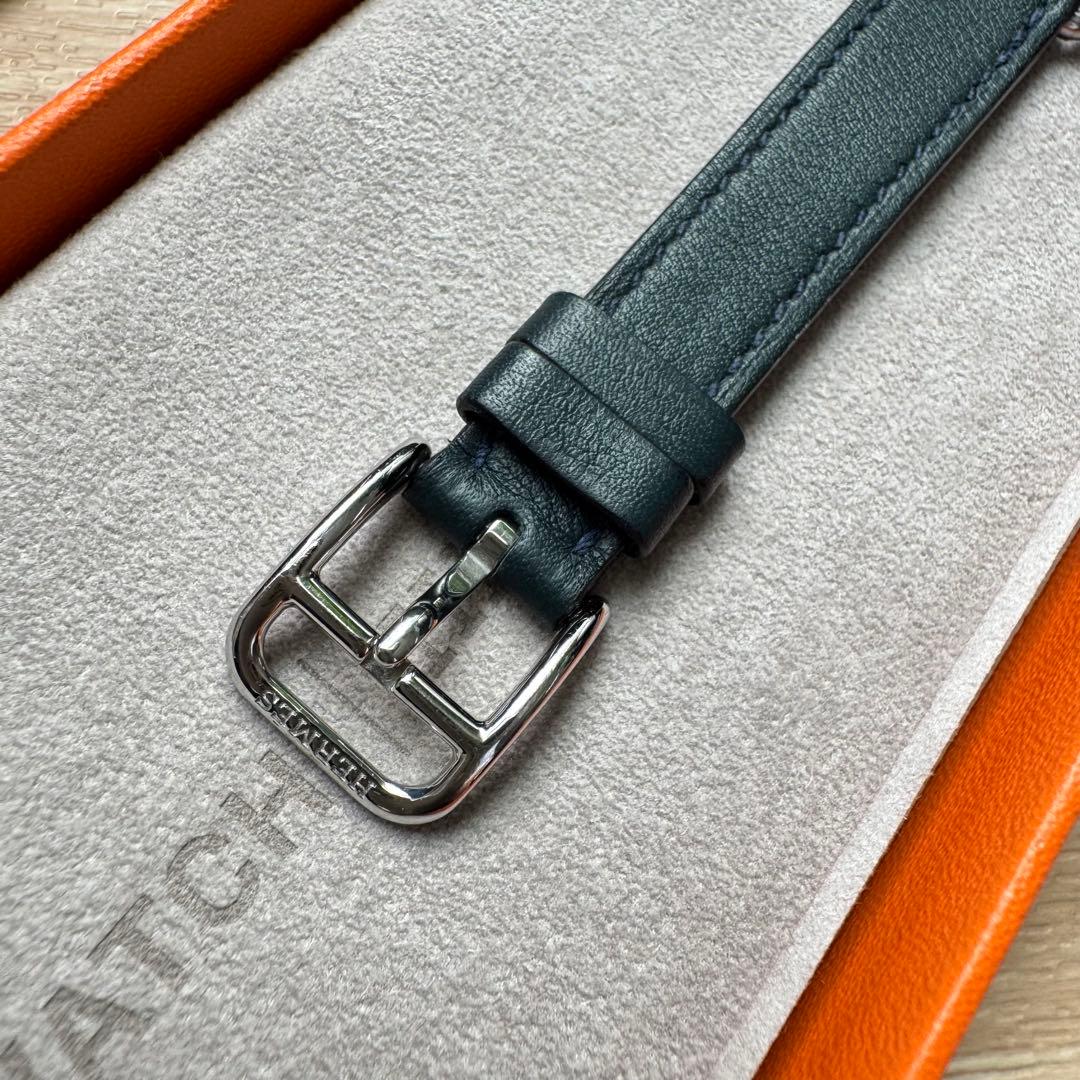 2505 Apple Watch エルメス　ヴェールルソー　グリーン　二重