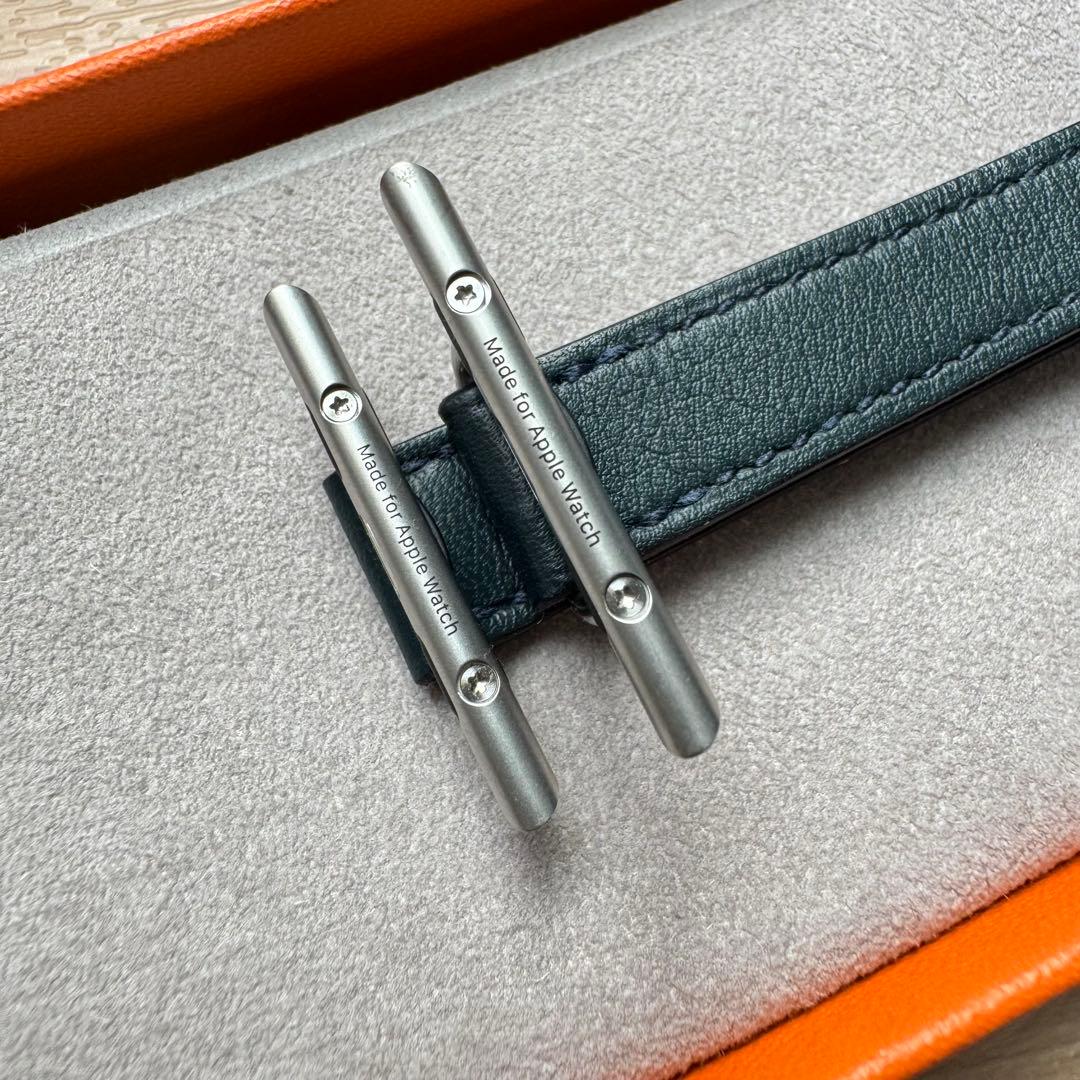 2505 Apple Watch エルメス　ヴェールルソー　グリーン　二重