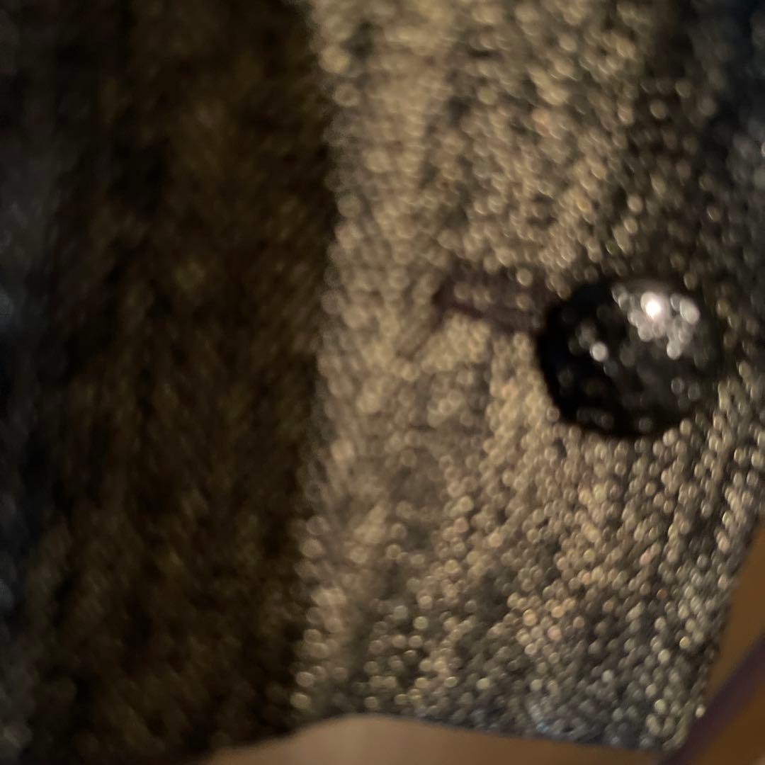 新品未使用　コムサメン　セットアップ上下スーツM 茶系ゴールド