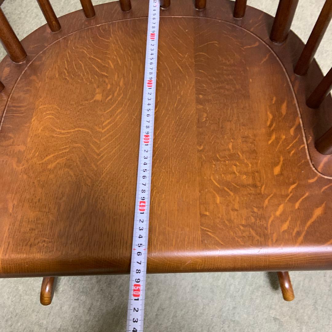 木製ロッキングチェア ブラウン