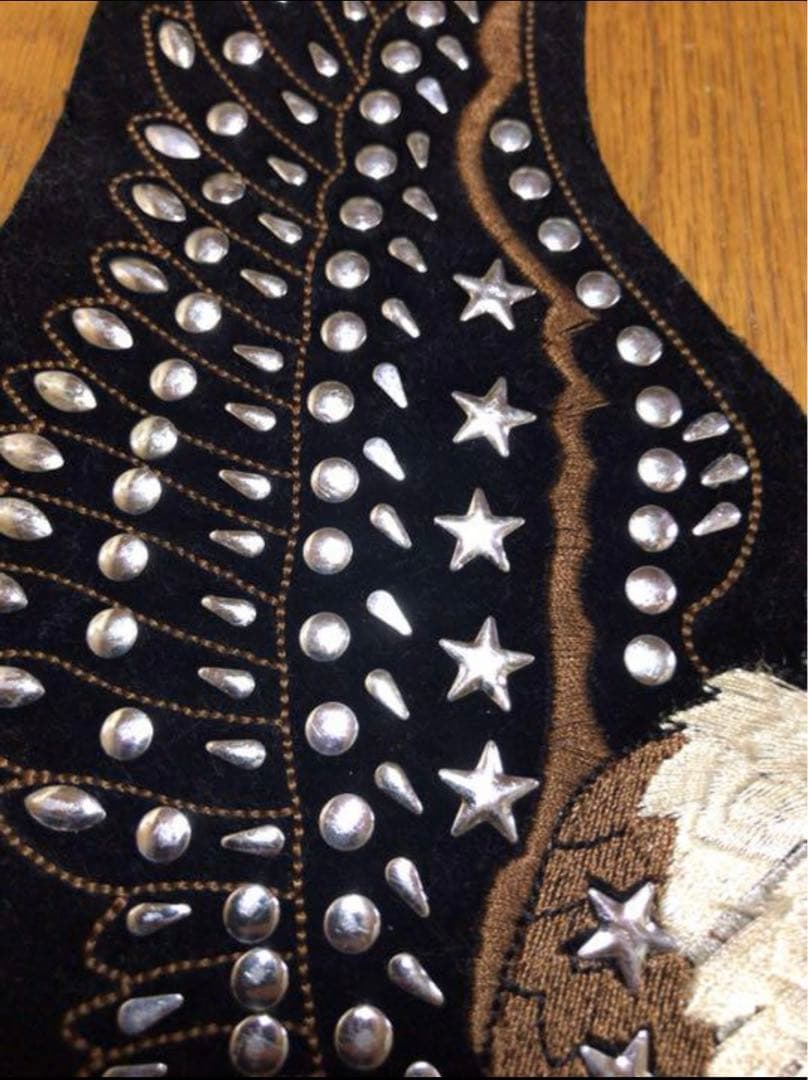 【入手困難品】ハーレーダビッドソン　大きい　特大ワッペン　背中 ビンテージ