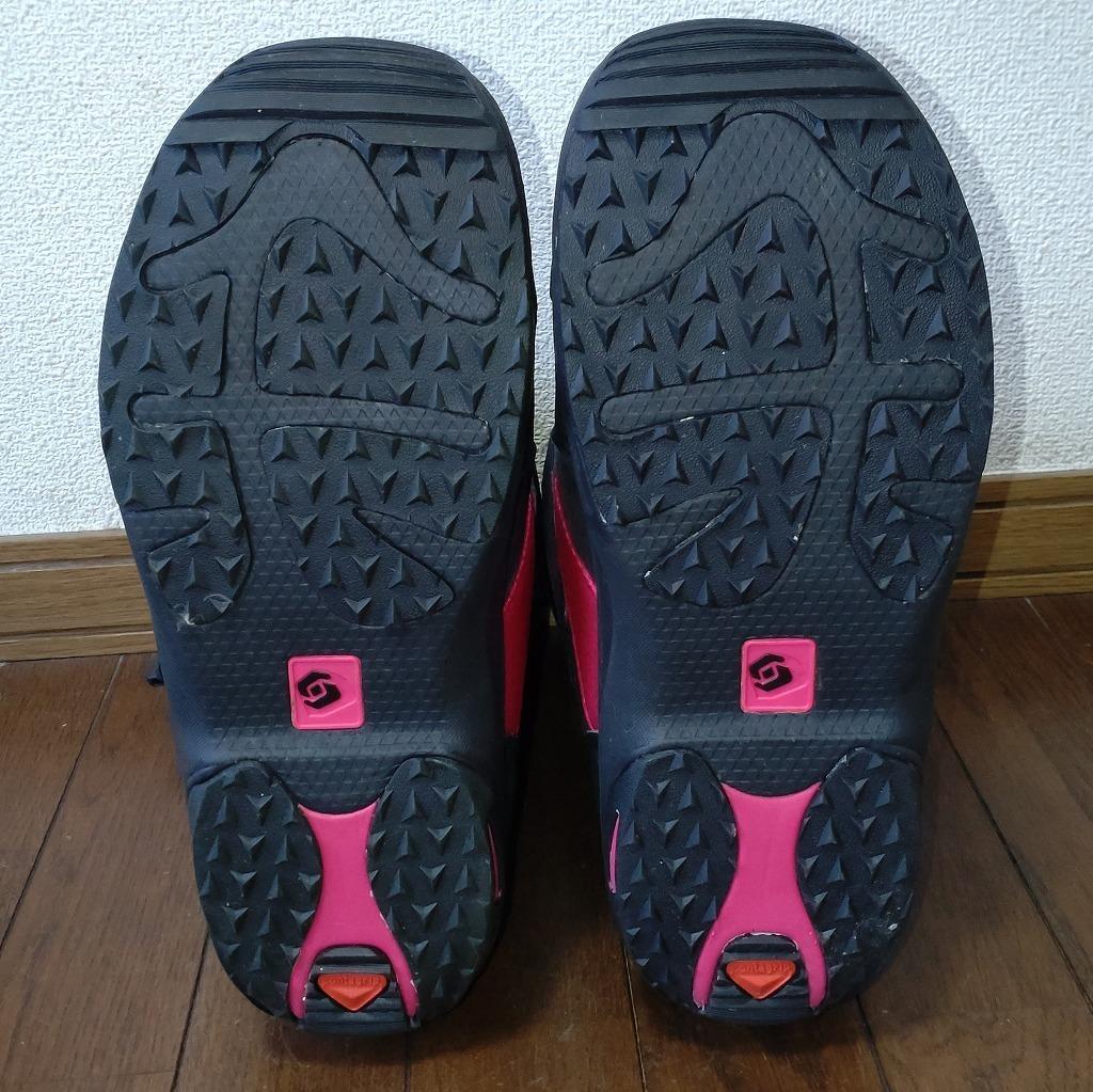 スノーボード ブーツ サロモン SALOMON ボアタイプ 25cm【0088】