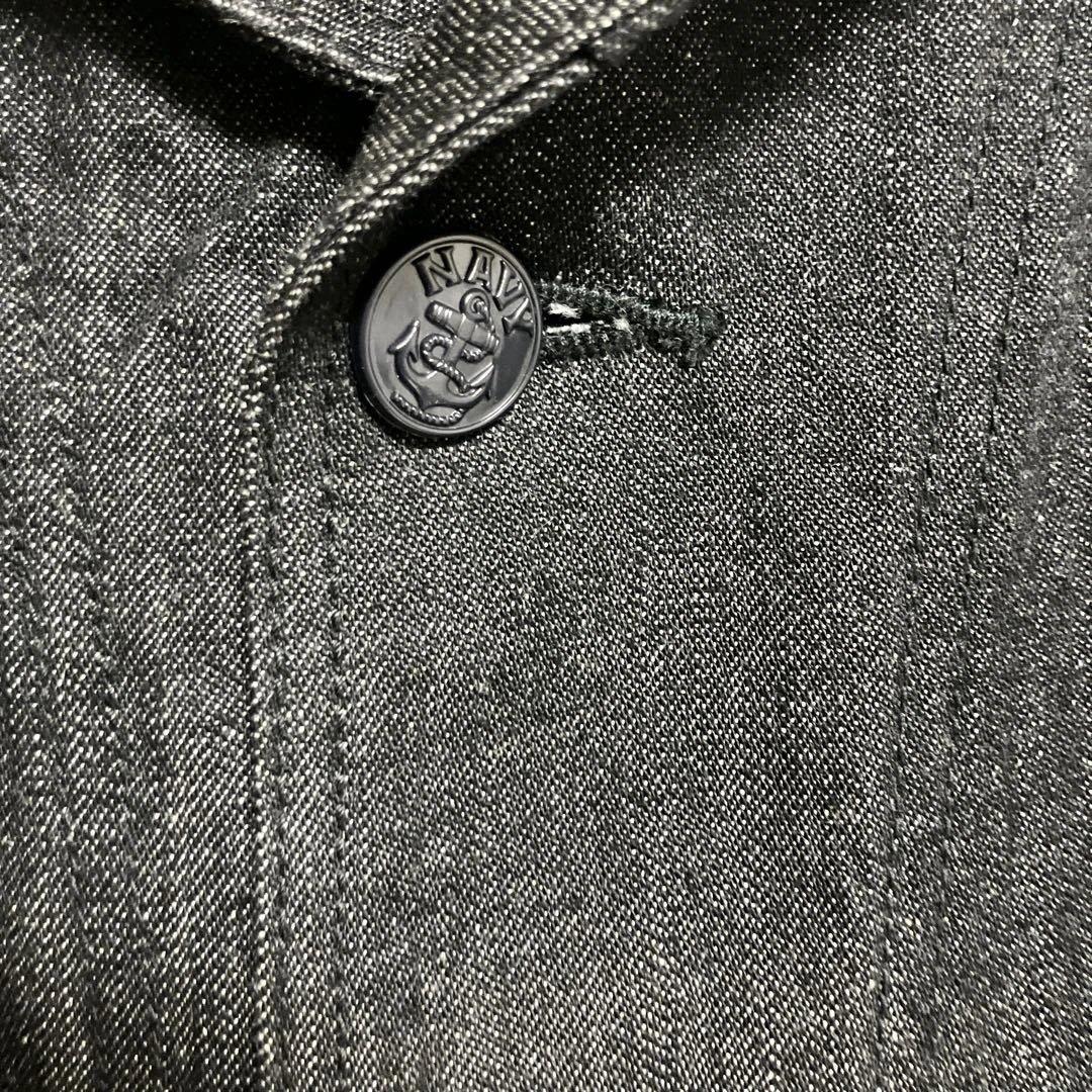 WAIPER.inc ワイパー M-43 デニムジャケット　ブラック　L