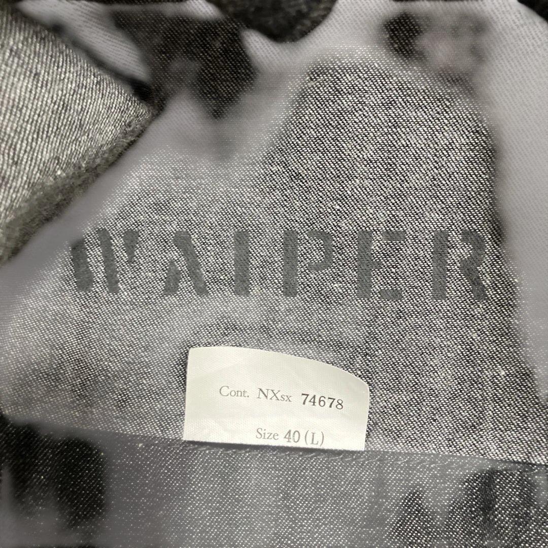 WAIPER.inc ワイパー M-43 デニムジャケット　ブラック　L