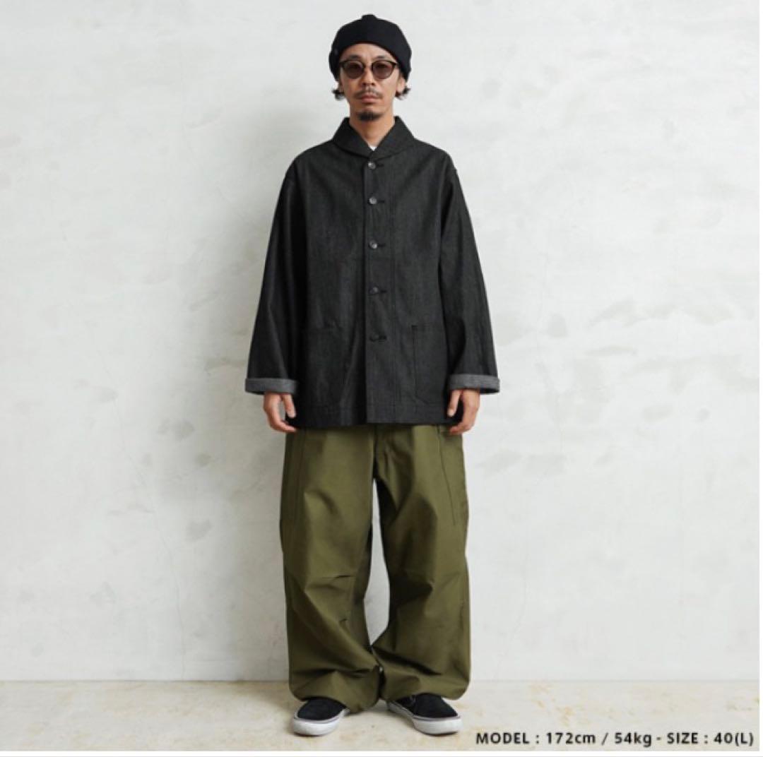 WAIPER.inc ワイパー M-43 デニムジャケット　ブラック　L