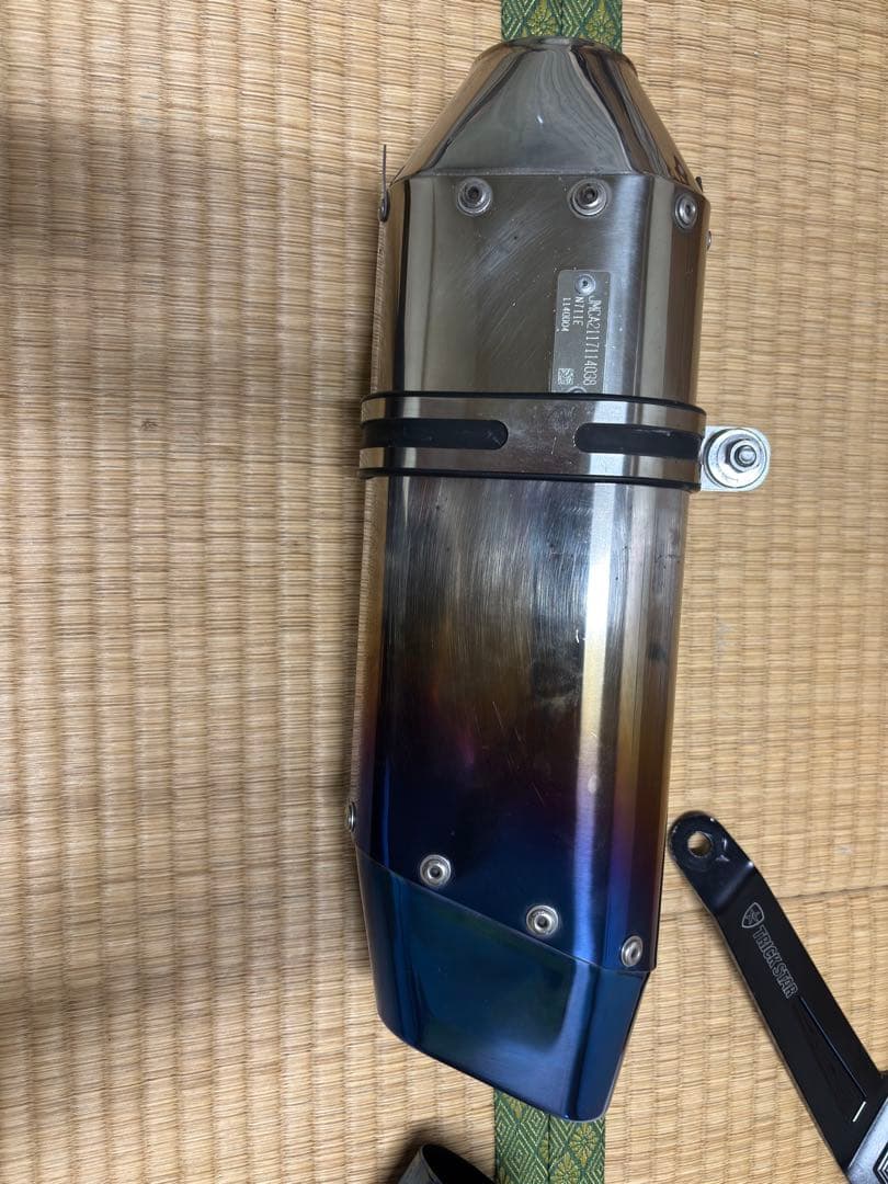 c101　ヤマハ　mt09 トリックスター　マフラー
