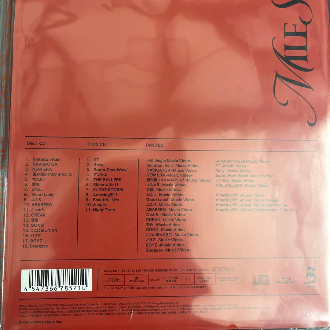 SixTONES ベストアルバム 初回ABセット売り Blu-ray