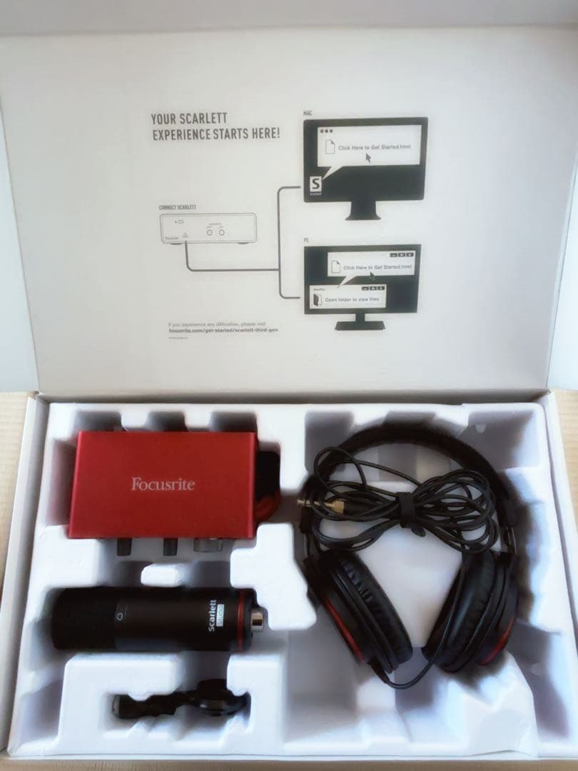 DTM・DAW Scarlett Solo Studio Pack(gen3)