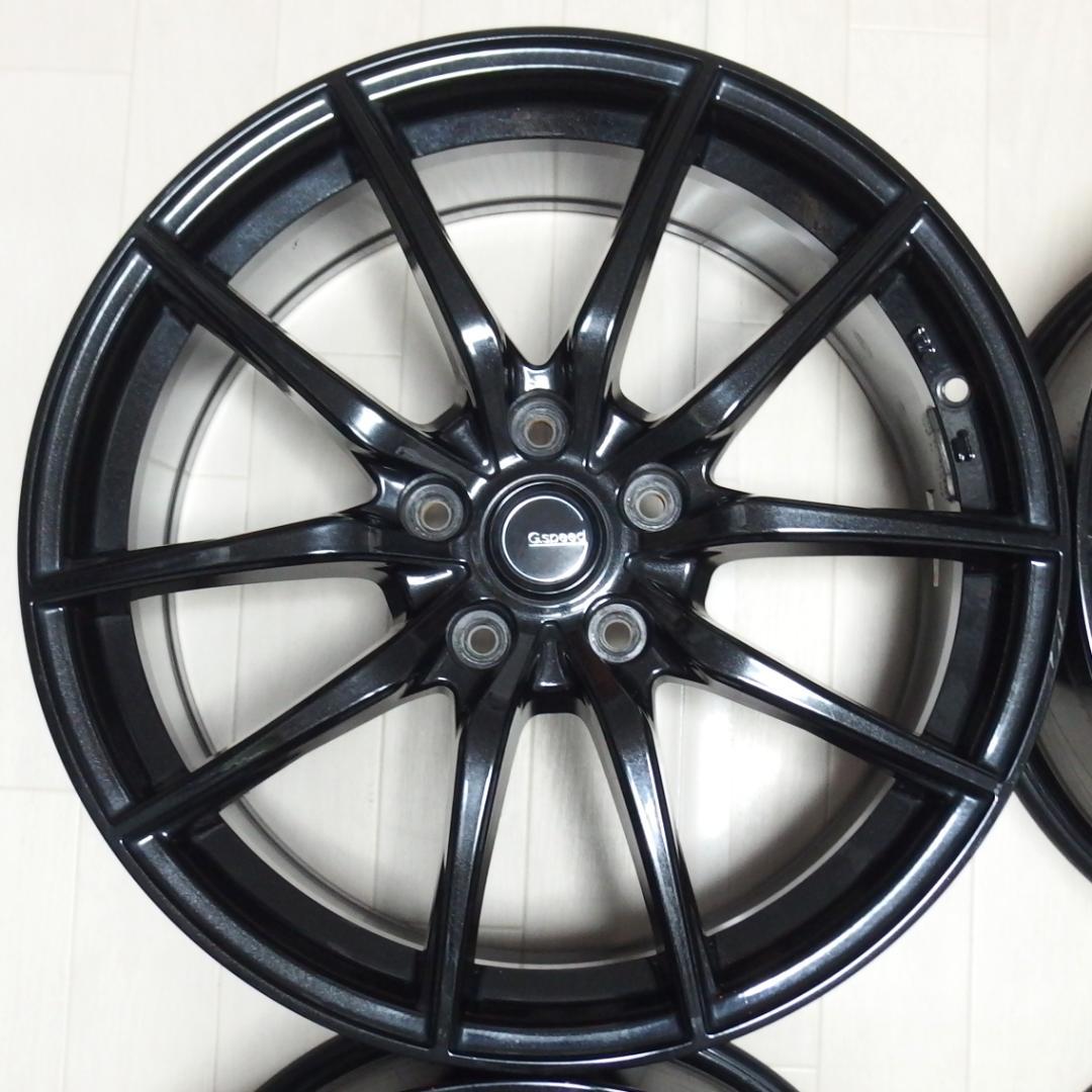 美品 HOT STUFF G.Speed G-02 18インチ ホイール 4本
