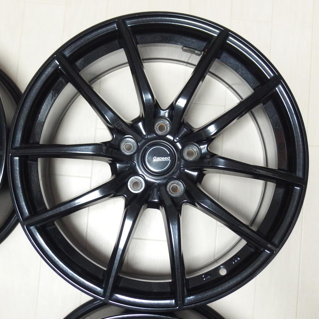 美品 HOT STUFF G.Speed G-02 18インチ ホイール 4本