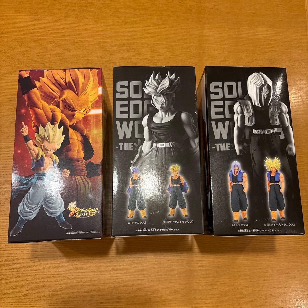 ドラゴンボール プライズ品 人気のサイヤ人3種 新品未開封セット‼️