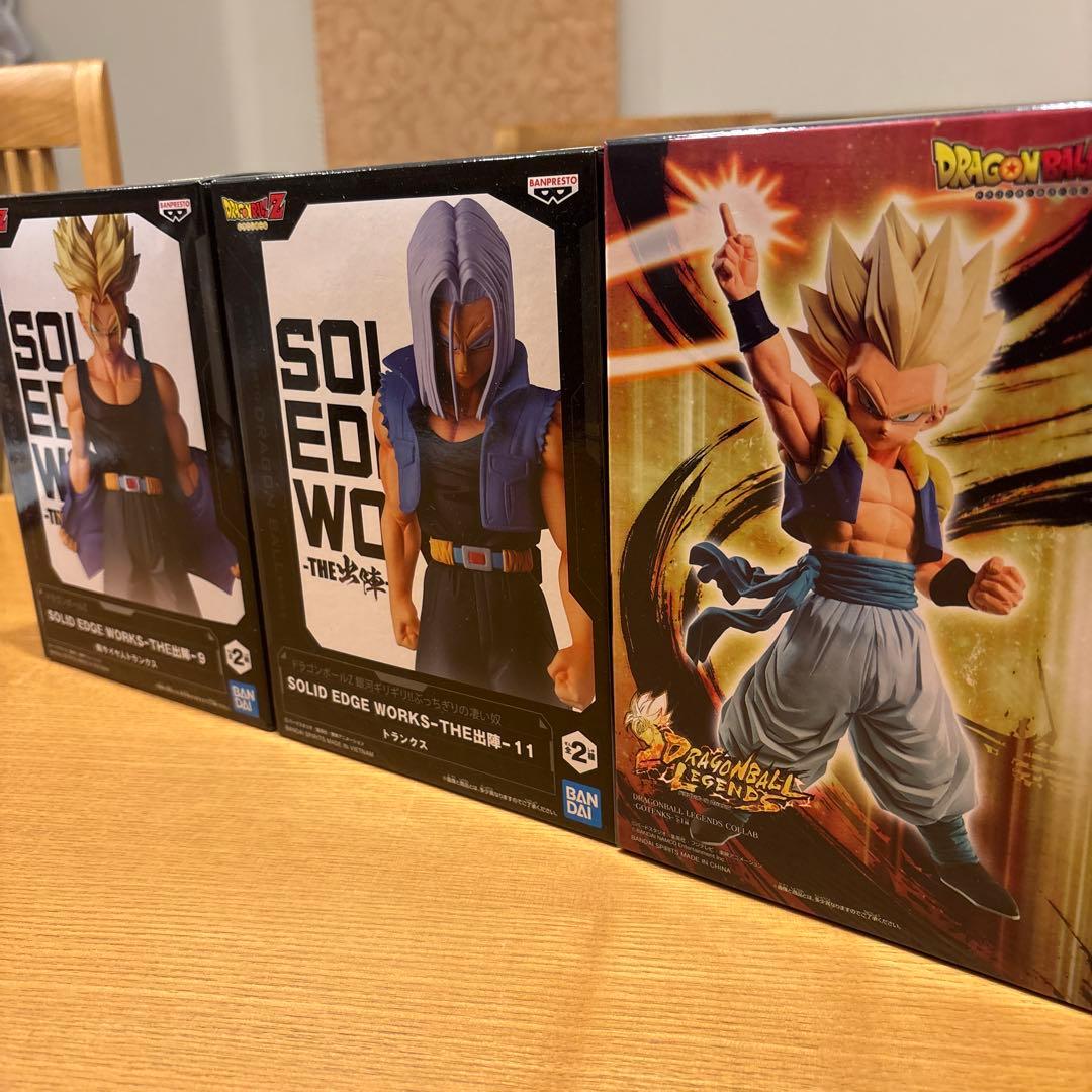 ドラゴンボール プライズ品 人気のサイヤ人3種 新品未開封セット‼️
