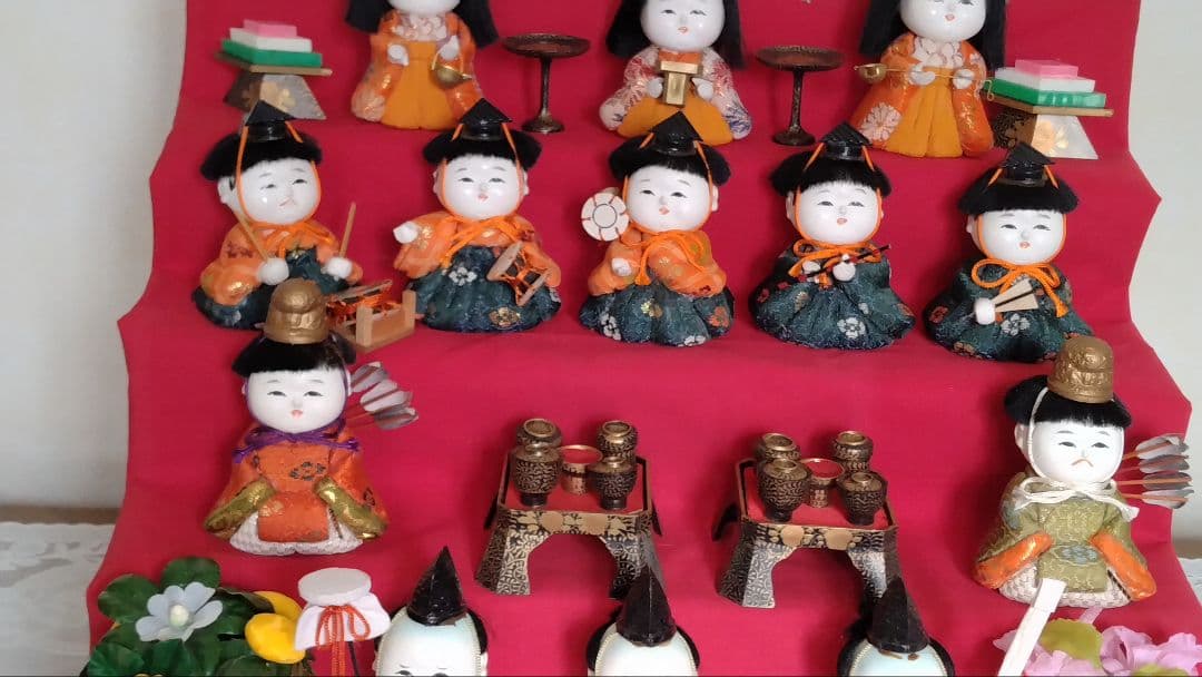 ゆ*ご様 ミニミニ雛人形セット
