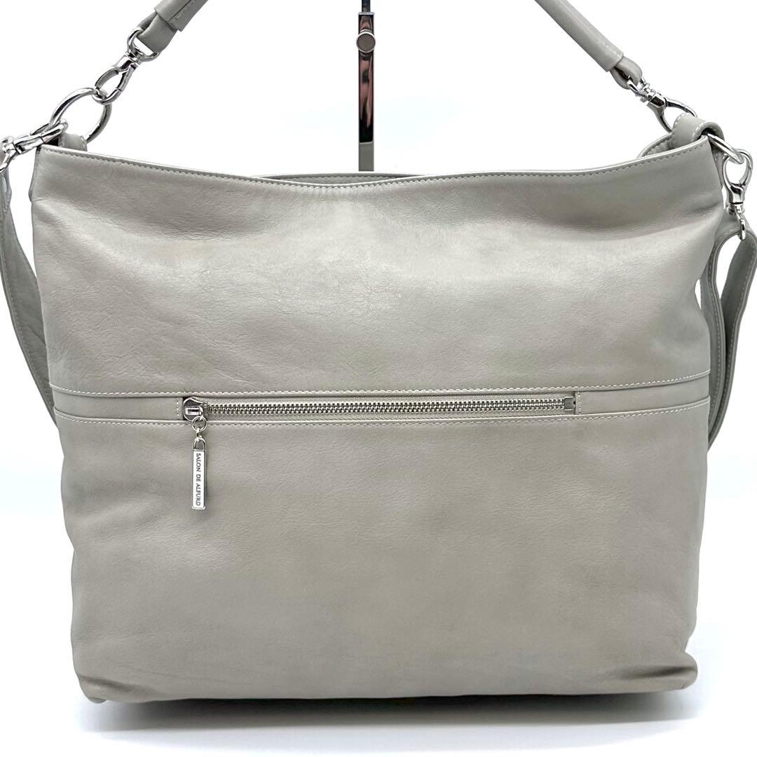 美品✨サロンドアルファード アンジェリーナボックスM 2WAY ショルダーバッグ