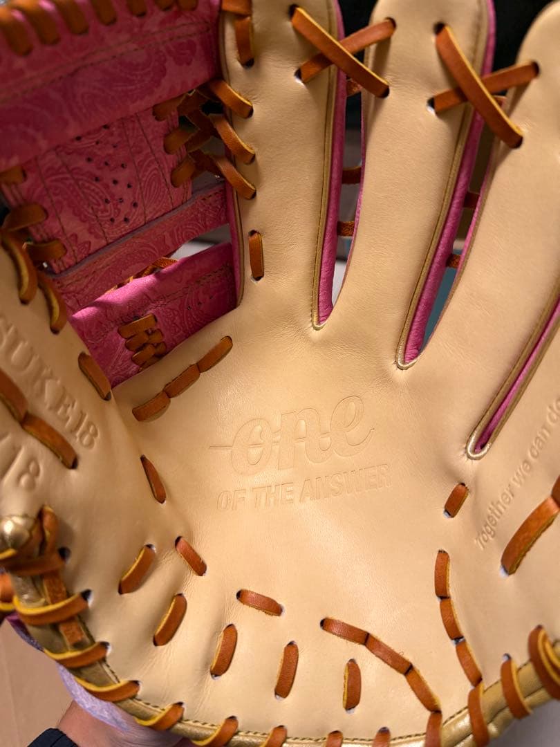 母の日限定モデル　松坂大輔　ONE OF THE ANSWER 投手用