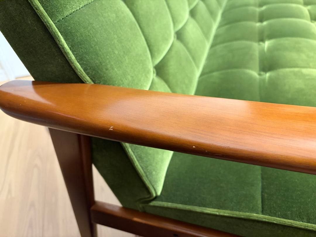 ハナミズキカリモク60 Kチェア2シーター　ソファーkarimoku