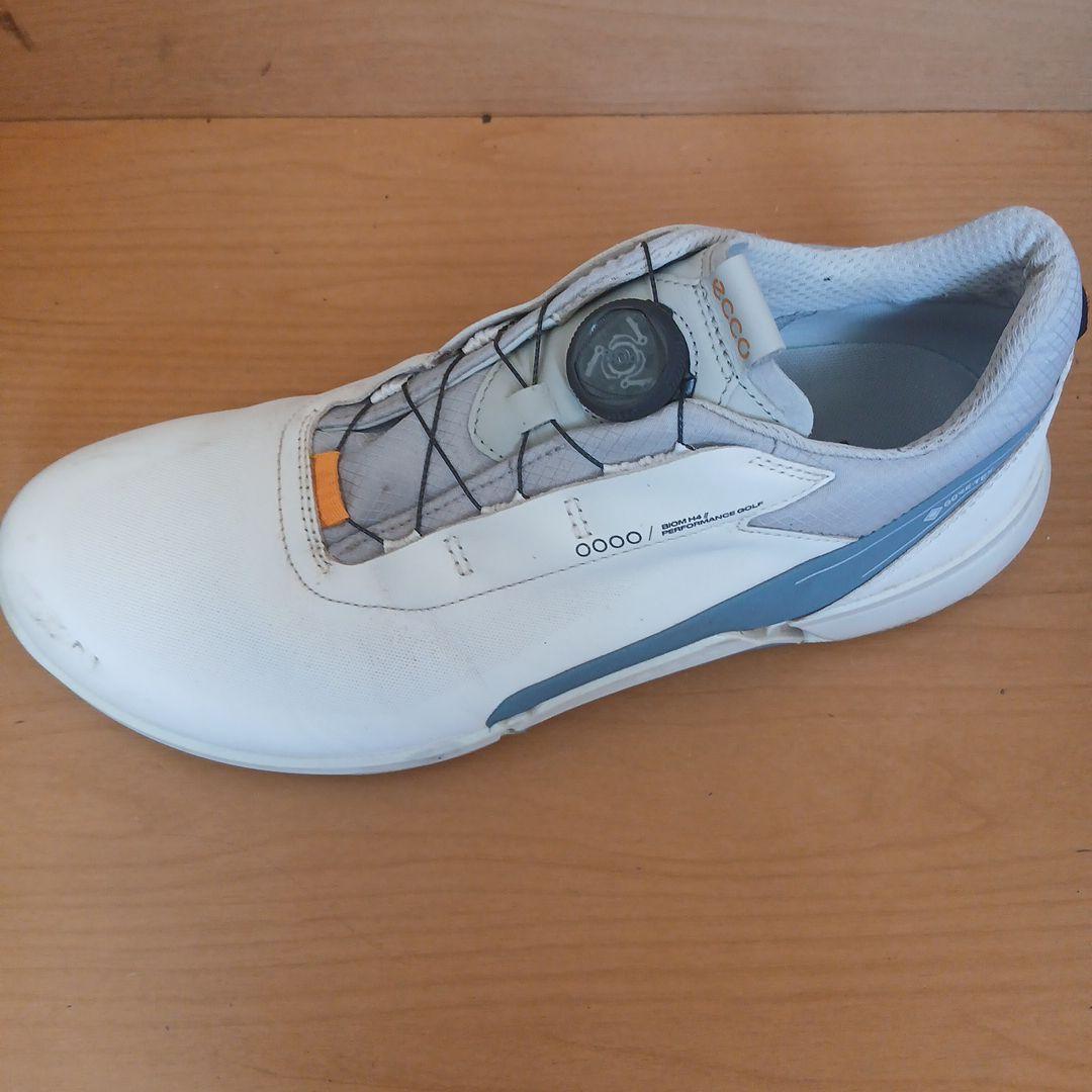 ecco ゴルフシューズ BOAダイヤル ホワイト