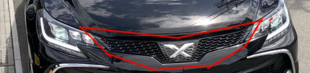 マークx フロント　グリル　130系後期　美品