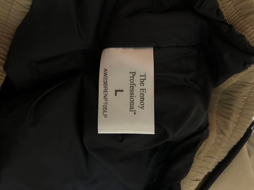 エンノイ ENNOY NYLON PADDED PANTS