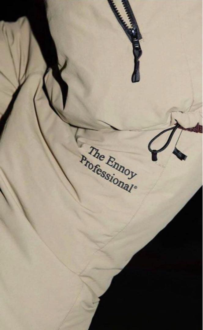 エンノイ ENNOY NYLON PADDED PANTS