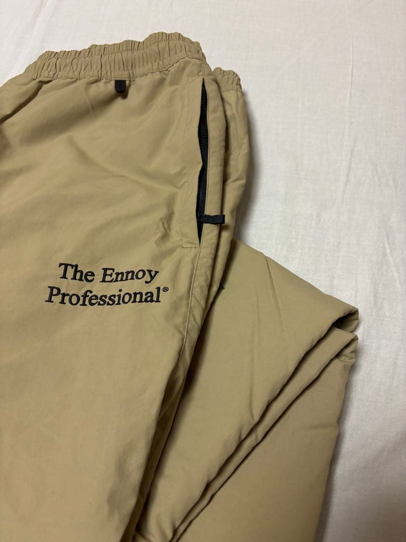 エンノイ ENNOY NYLON PADDED PANTS