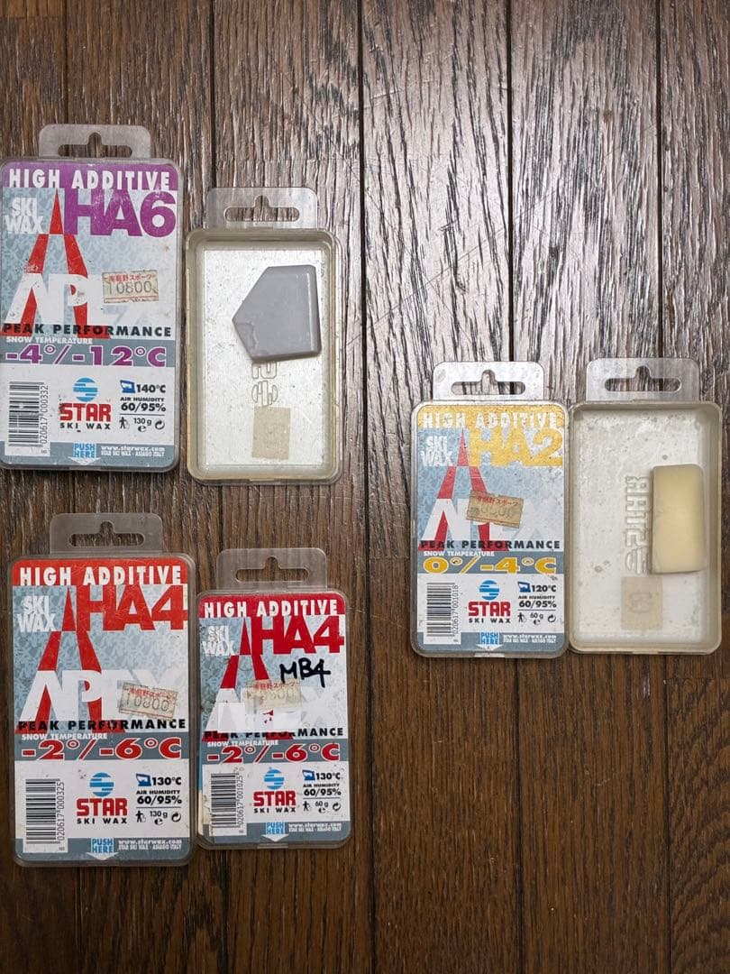 スキーwax STAR スキーWax ハイフッ素系　値下げしました
