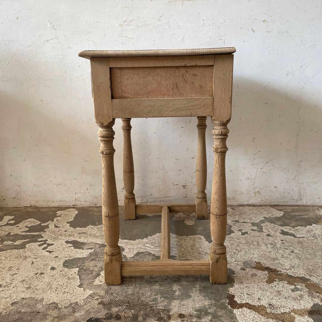 ビンテージ ドロワーサイドテーブル ドロワーベッドサイドテーブル　剥離