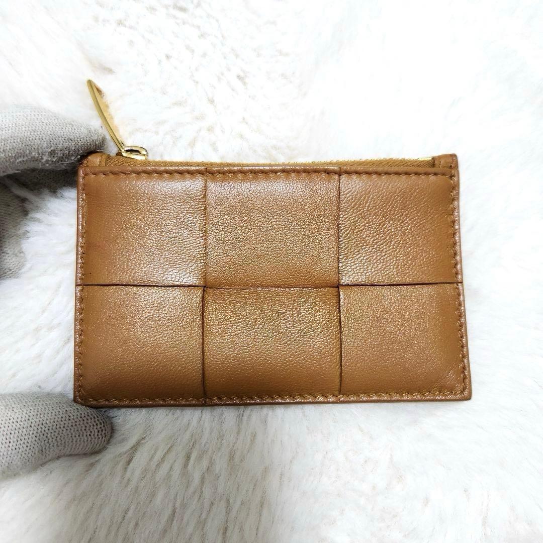 ✨極美品　付属品完備✨ボッテガ　フラグメントケース　小銭入れ　カセット　ブラウン