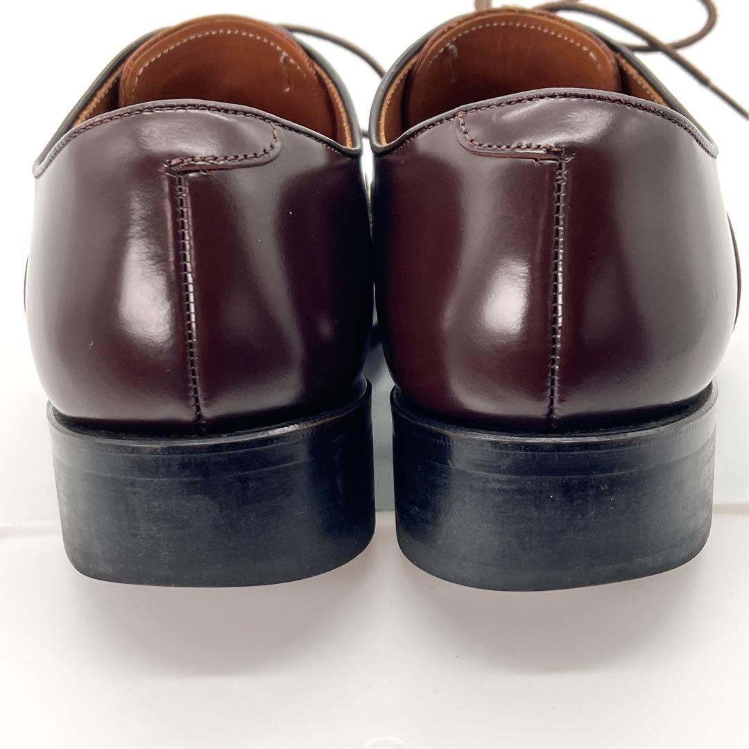 【美品】リーガル 315R ストレートチップ 25EE ダークブラウン