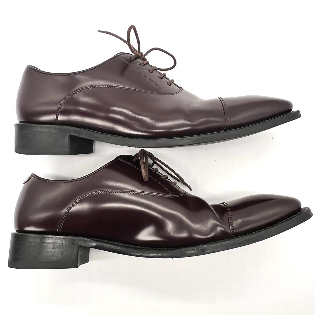 【美品】リーガル 315R ストレートチップ 25EE ダークブラウン