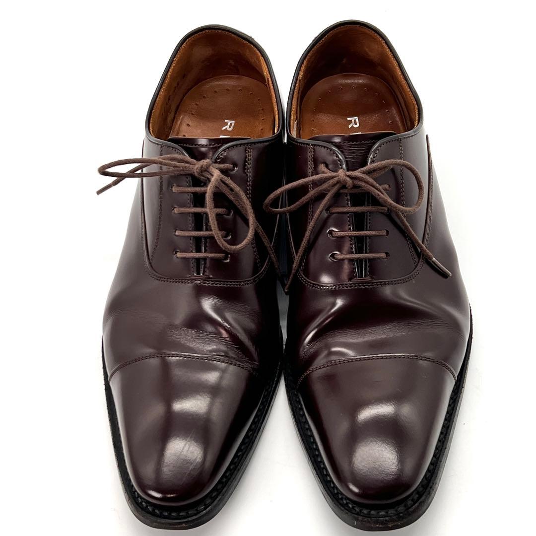 【美品】リーガル 315R ストレートチップ 25EE ダークブラウン