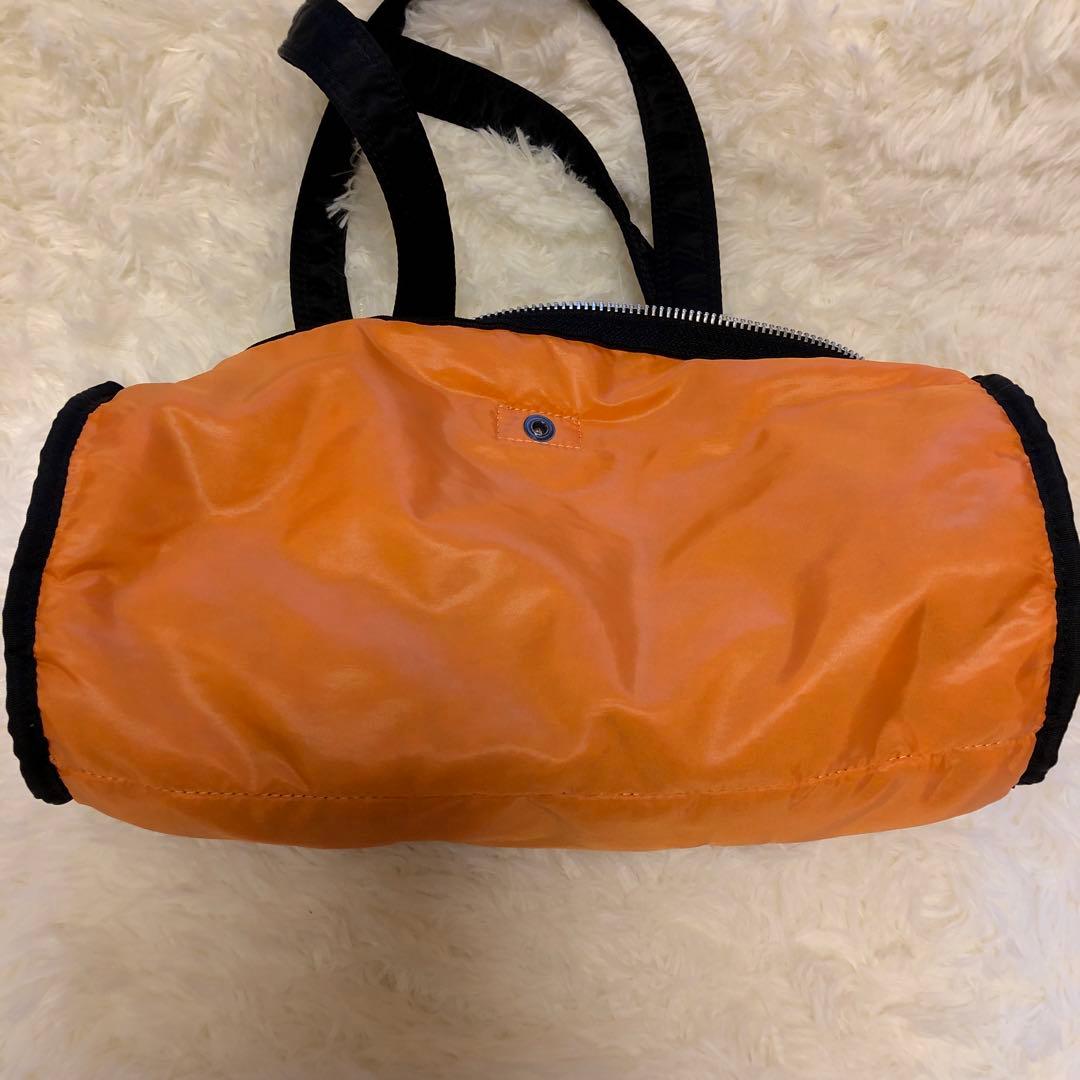 美品 PORTER タンカー ボストンバッグ ドラムバッグ ミニボストン 黒