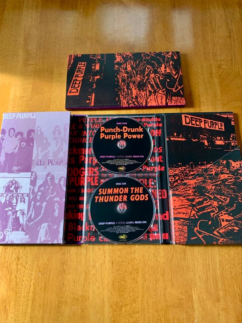 【完全未使用】Listen Learn Read On ディープパープル　6CD