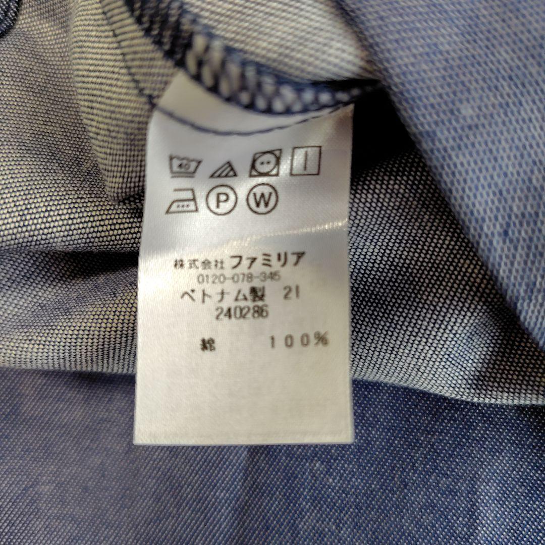 ファミリア/familiarデニムジャンパースカート 110サイズ 女の子