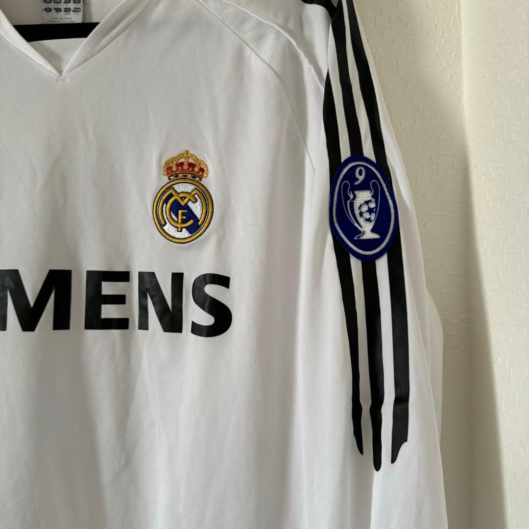 レアルマドリード 05-06 1st 長袖 フルパッチ ロベルトカルロス