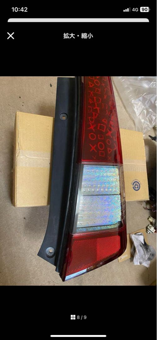 LEDテールライト ワゴンr mh23s