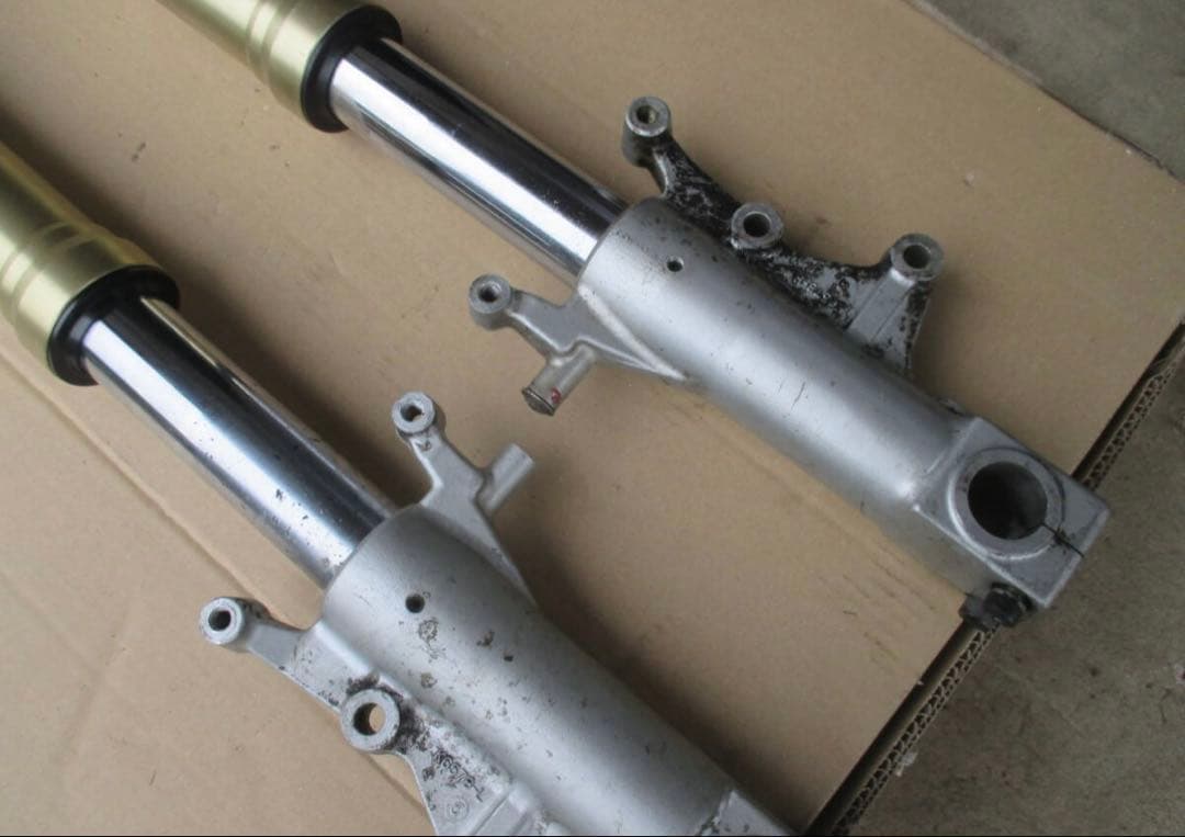 ヤマリンズさん専用ZXR400R H型 倒立フォーク トップブリッジセット