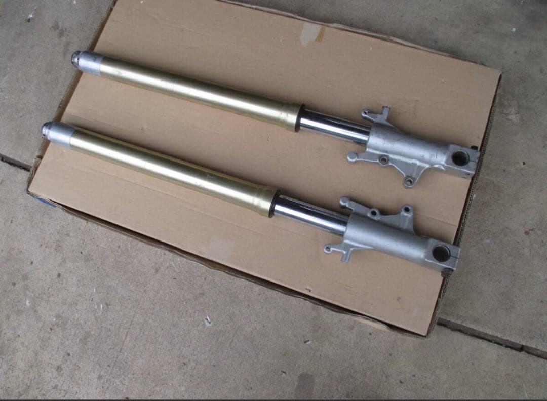 ヤマリンズさん専用ZXR400R H型 倒立フォーク トップブリッジセット