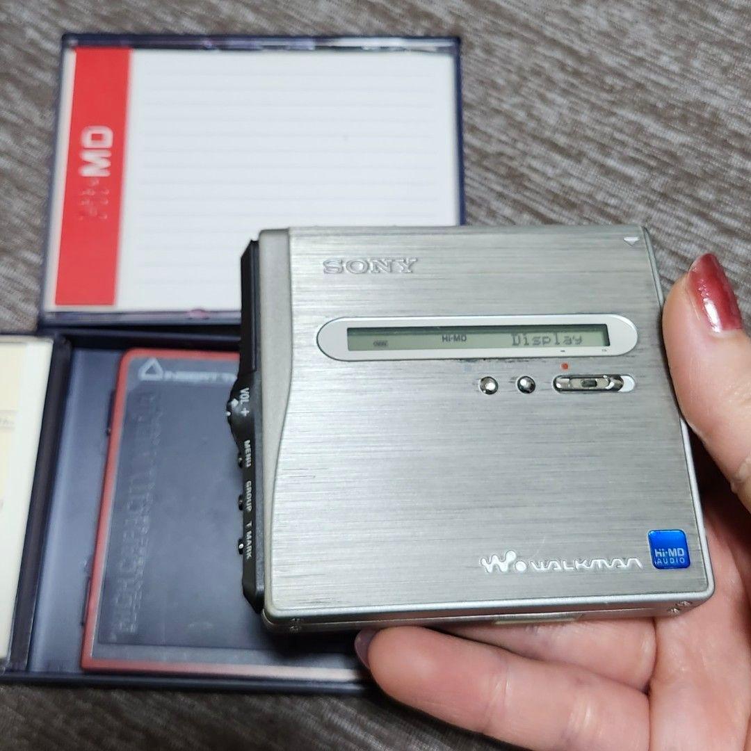 SONY HI-MD WALKMAN MZ-NH1ポータブルMDレコーダ