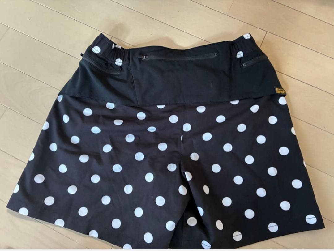 ranor ラナー　ランニング　トレラン　パンツ ドット　水玉