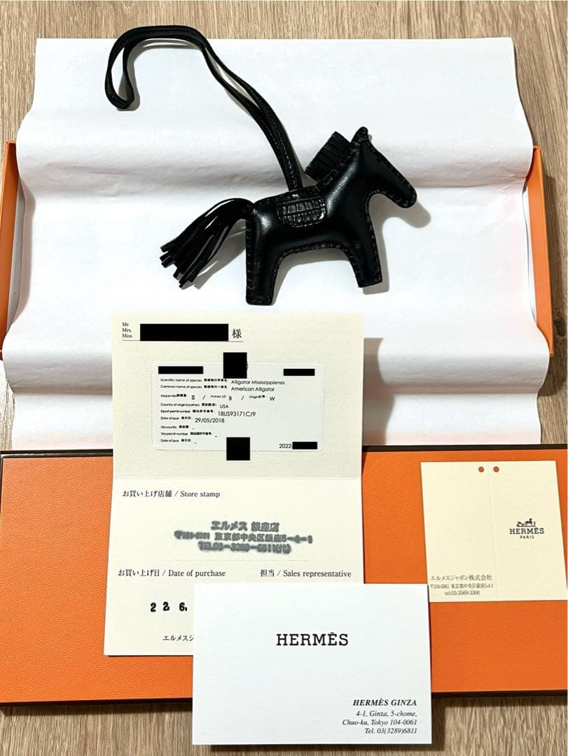 エルメス ロデオPM タッチ ソーブラック