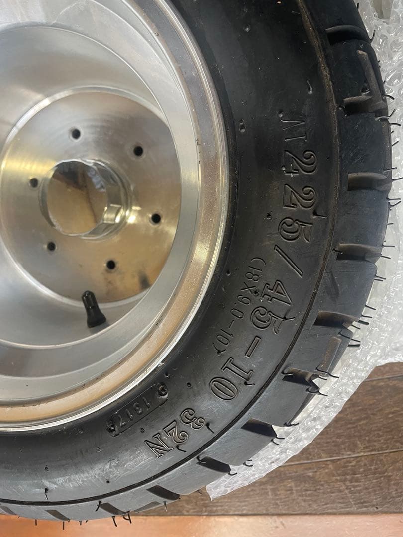 225/45-10 ジャイロキャノピーホイール