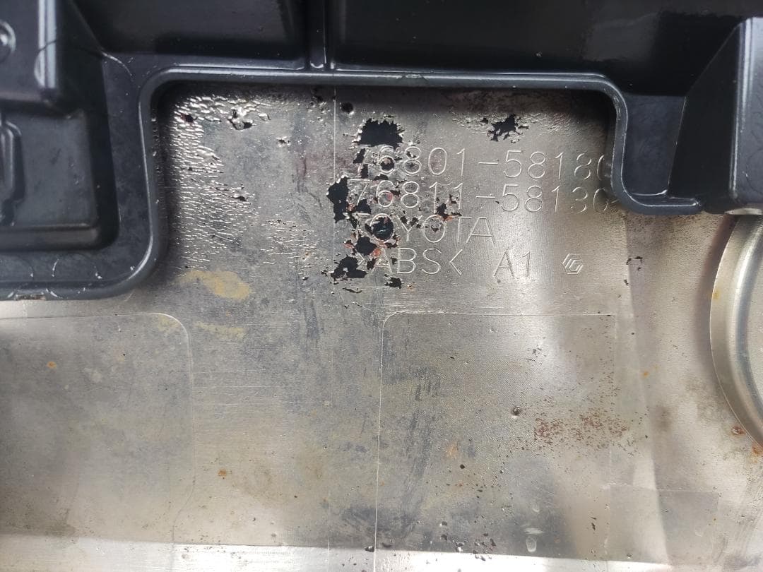 トヨタ AGH30W ヴェルファイア リアトランクガーニッシュ メッキ