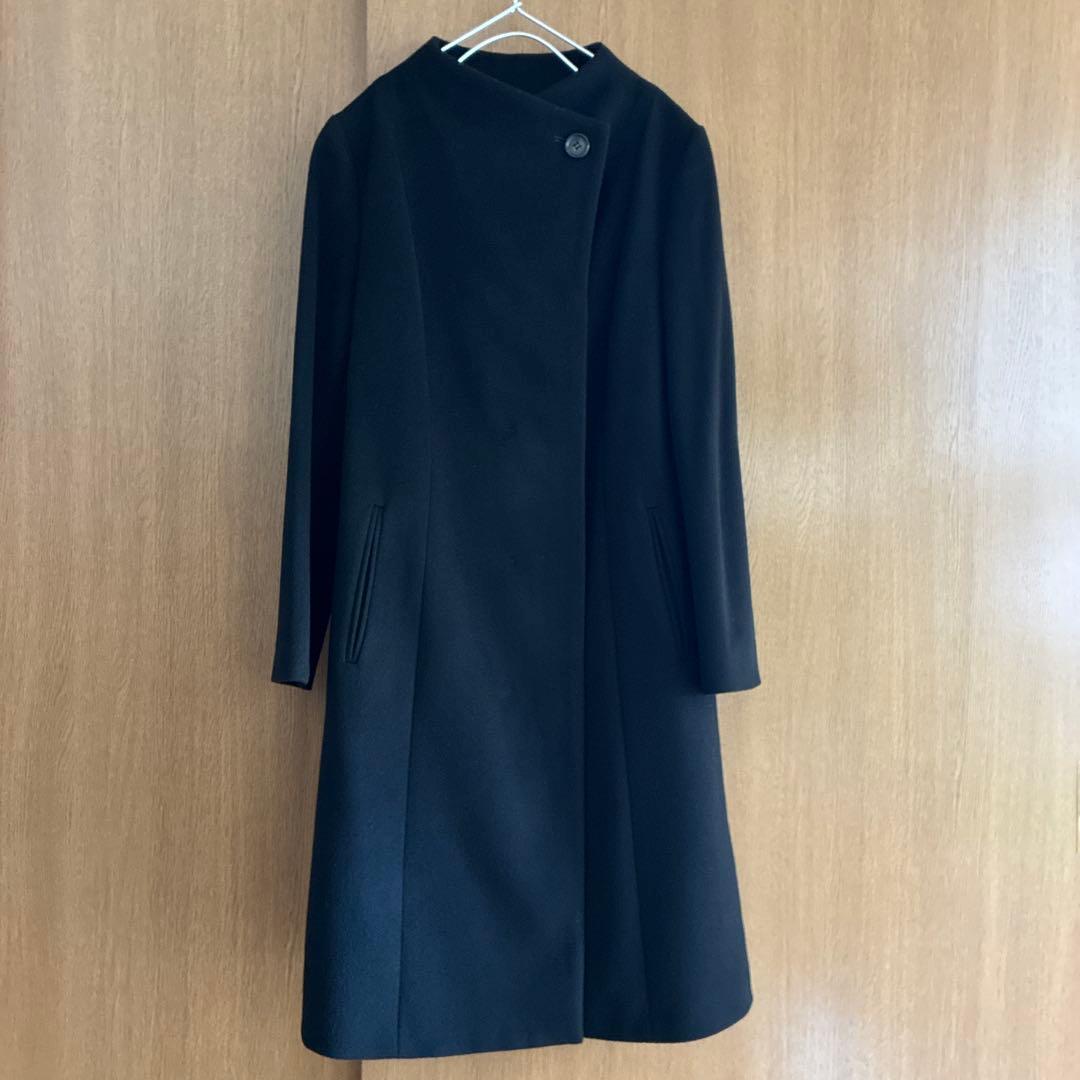 UNTITLED ウールコート　黒