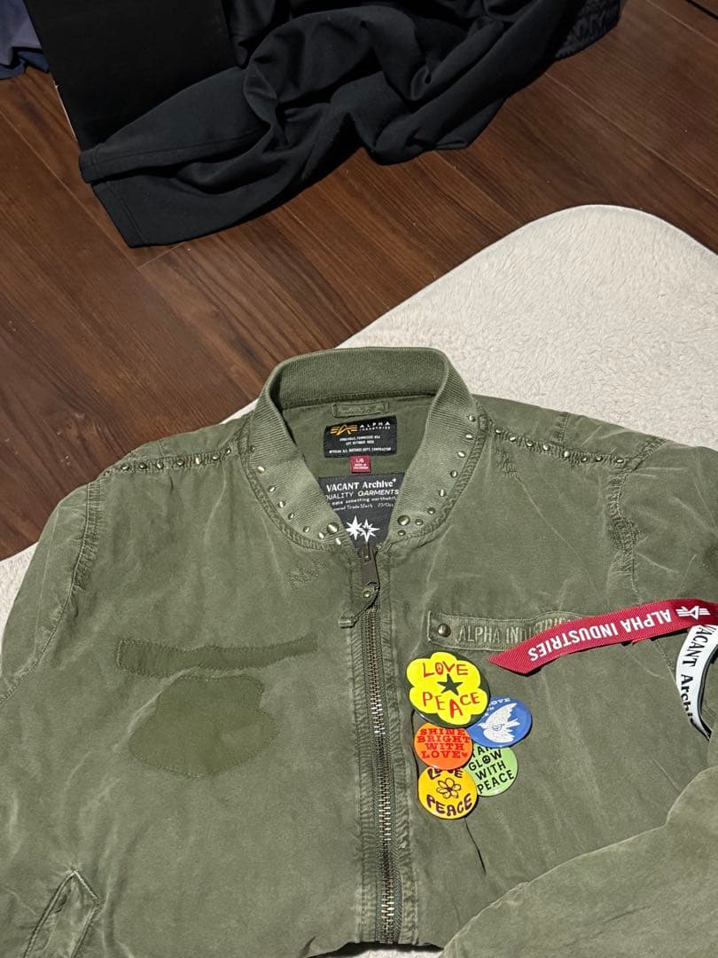 ジャケット・アウター VACANTArchive FLOYD REPAIR FLIGHTJACKET