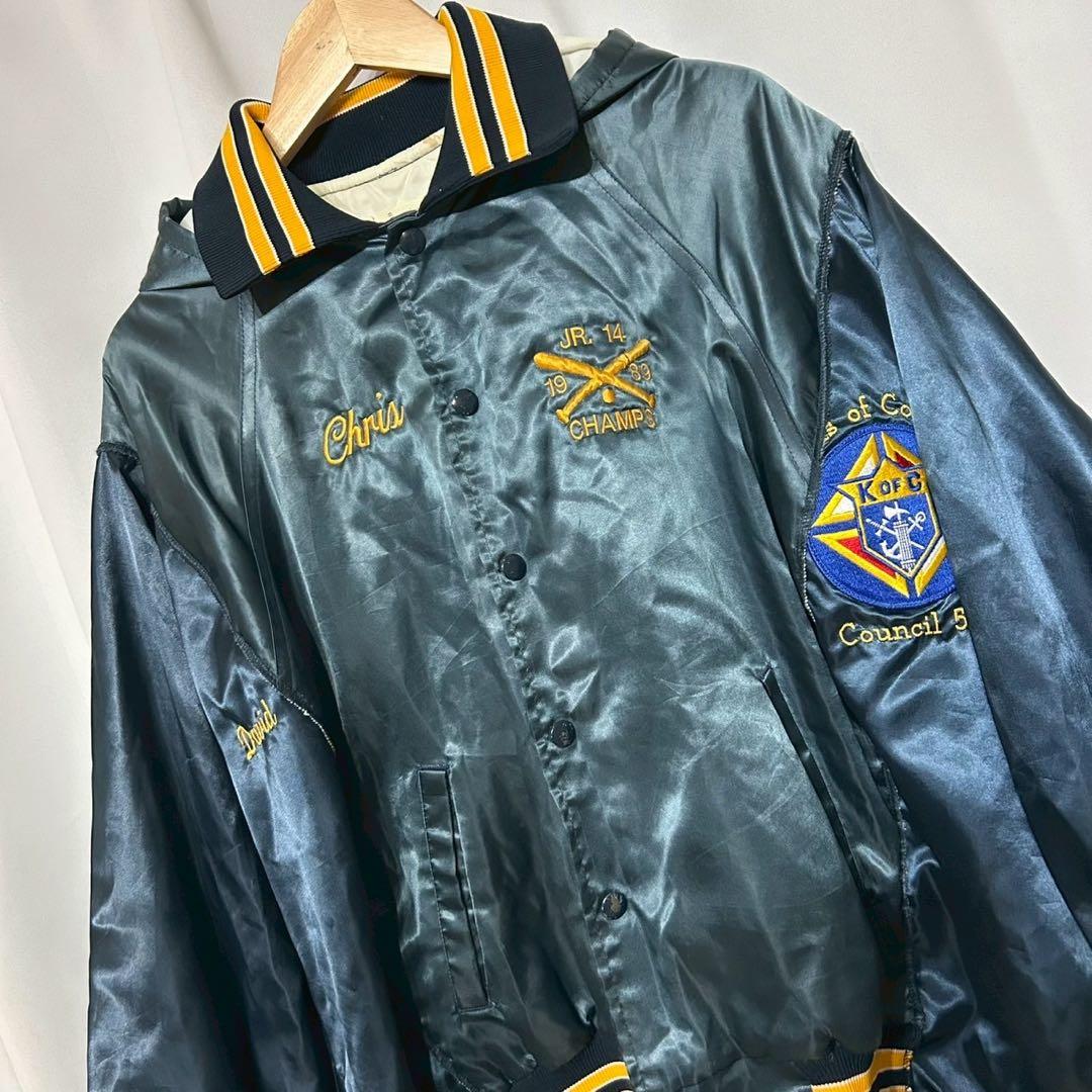 77circaナナナナサーカ スタジャン ドッキング リメイク 一点物 刺繍