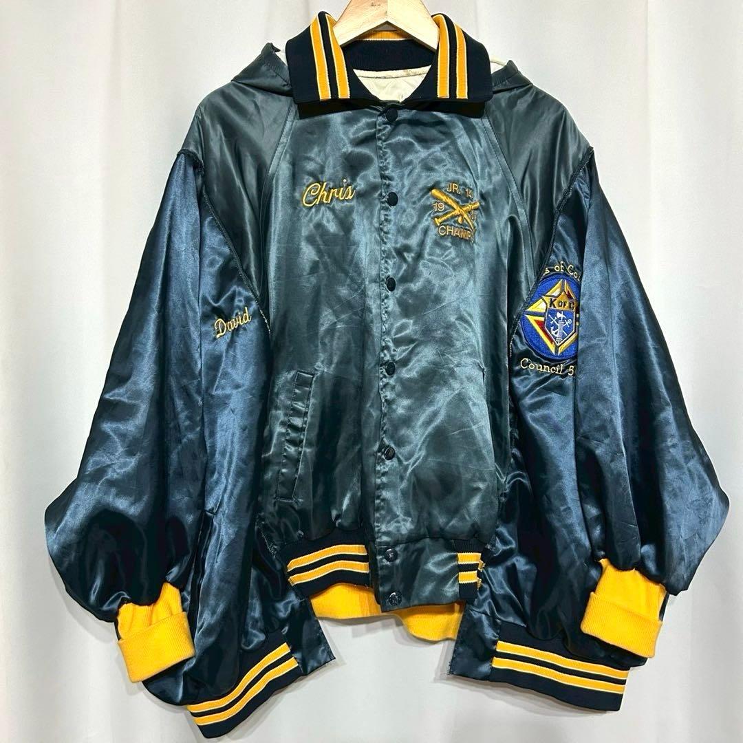 77circaナナナナサーカ スタジャン ドッキング リメイク 一点物 刺繍